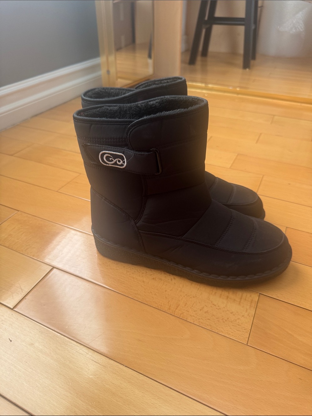 Black Winter Boots